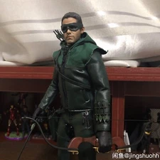 THREE Q Arrow Oliver Queen Stephen Amell Action Figure Model Collection IN STOCK