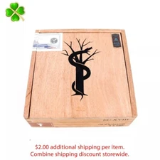 Intemperance EC XVIII Goodness Empty Wood Cigar Box 5.75" x 5.75" x 2"