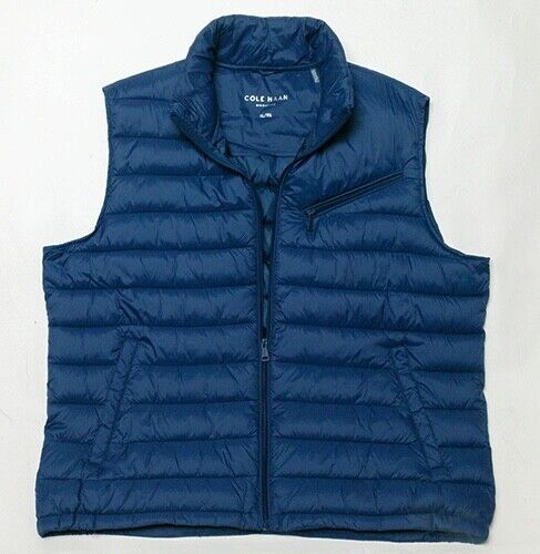 COLE HAAN MENS PUFFER VEST XL SIGNATURE NEW WITHOUT TAGS - Picture 1 of 5