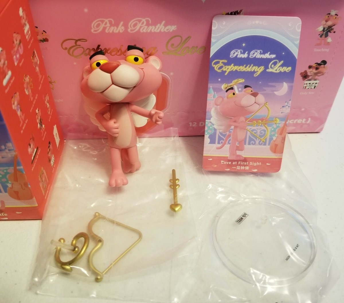 Pop Mart Pink Panther Expressing Love Series Love At First Sight