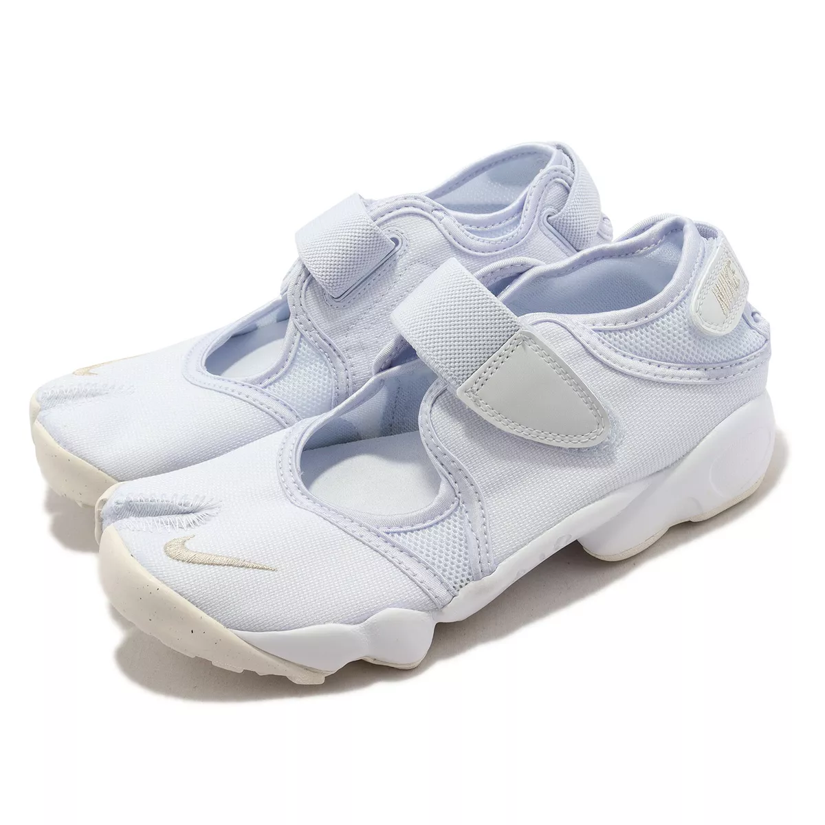 Nike Wmns Air Rift BR Grey Blue Strap Women Casual Lifestyle Shoes DJ4639-001