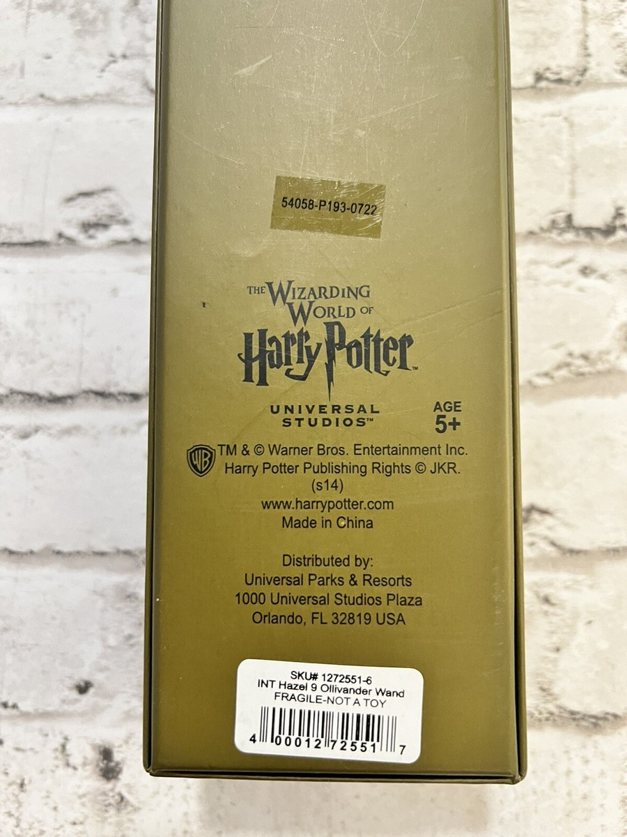 Universal Studios Harry Potter Ollivanders Hazel Interactive Wand