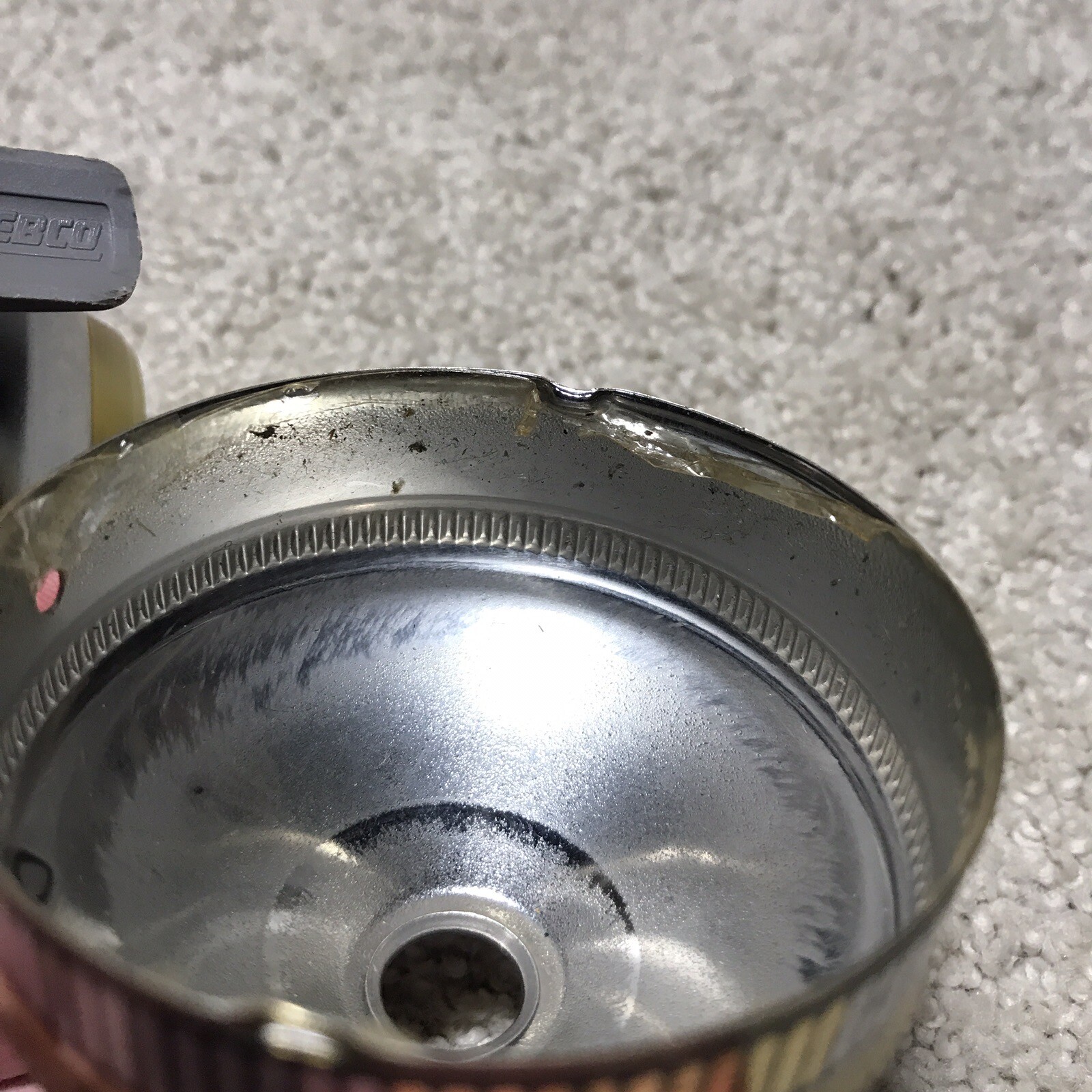 Zebco 33 Spincast FishingReel Classic Spooled With Line Vintage 1987 USA