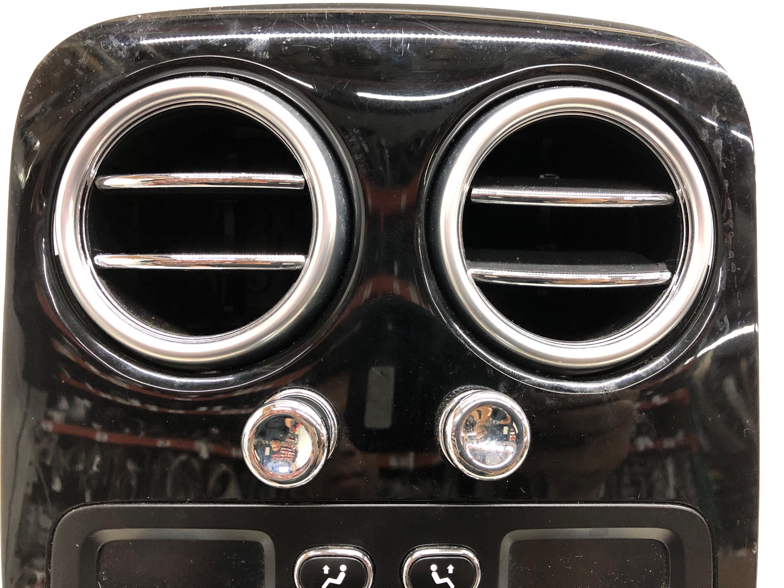 2006-2012 BENTLEY CONTINENTAL OEM REAR CLIMATE CONTROL PANEL 3W5863075 *NOTE*