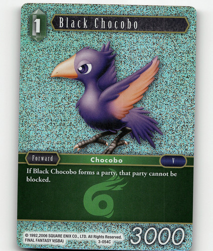 2025 MTG FINAL FANTASY COLORFUL CHOCOBOS-NEON INK BLUE TRAVELING
