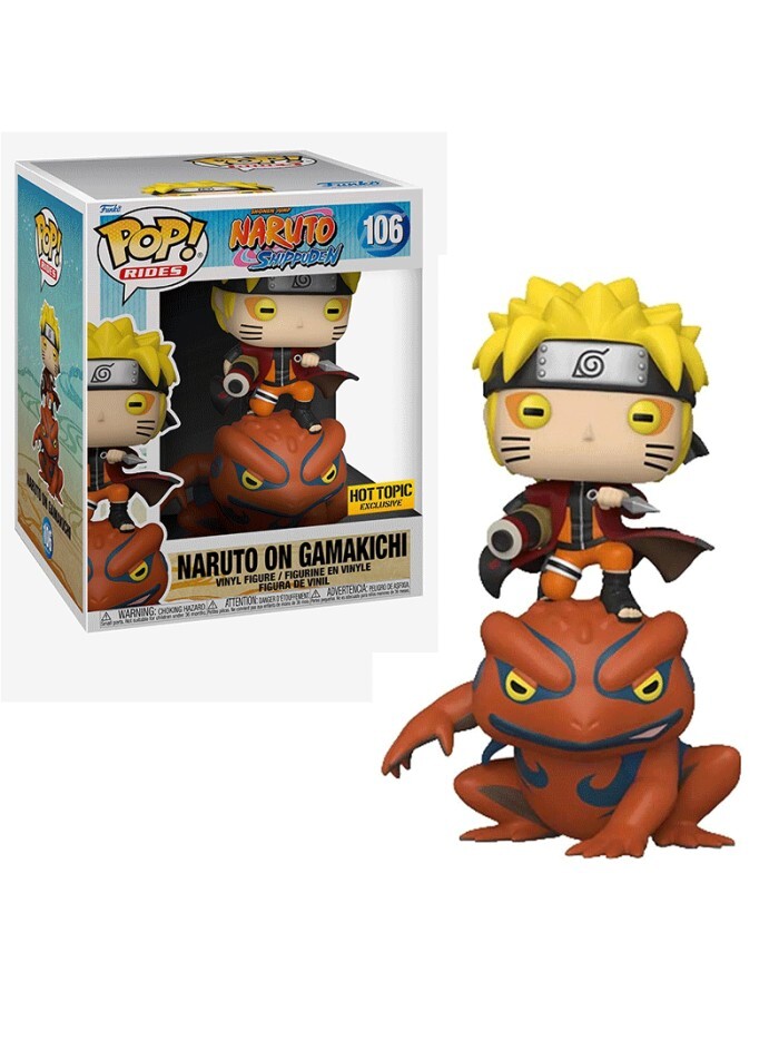 Funko Pop Naruto On Gamakichi Naruto Exclusive 106