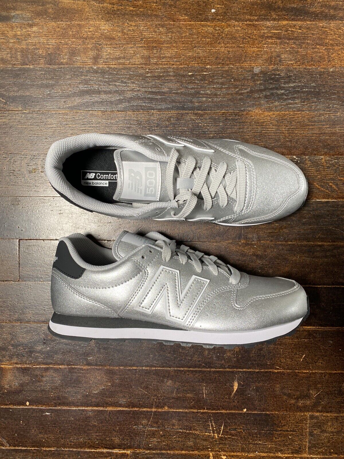 Sencillez Porque desarrollo de Womens New Balance 500 V1 Classic Silver Size 8.5 GM500MB1 Sneakers Shoes  NEW | eBay