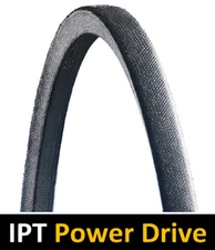 IPT Power Drive A Series Classical Wrapped V Belt, 1/2" Wide 11/32" Thick