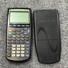 Texas Instruments TI-83 Plus Graphing Calculator w/ Cover Tested Working