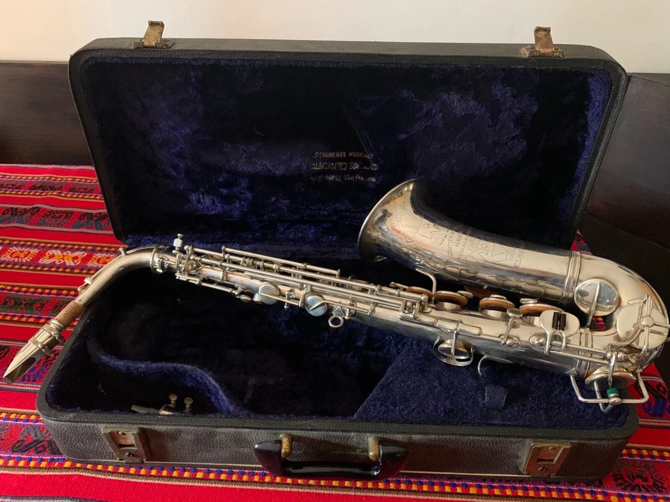 Bellissimo Sax Contralto SML (Strasser Marigaux Lemaire) Rev A del 1937 - Immagine 4 di 4