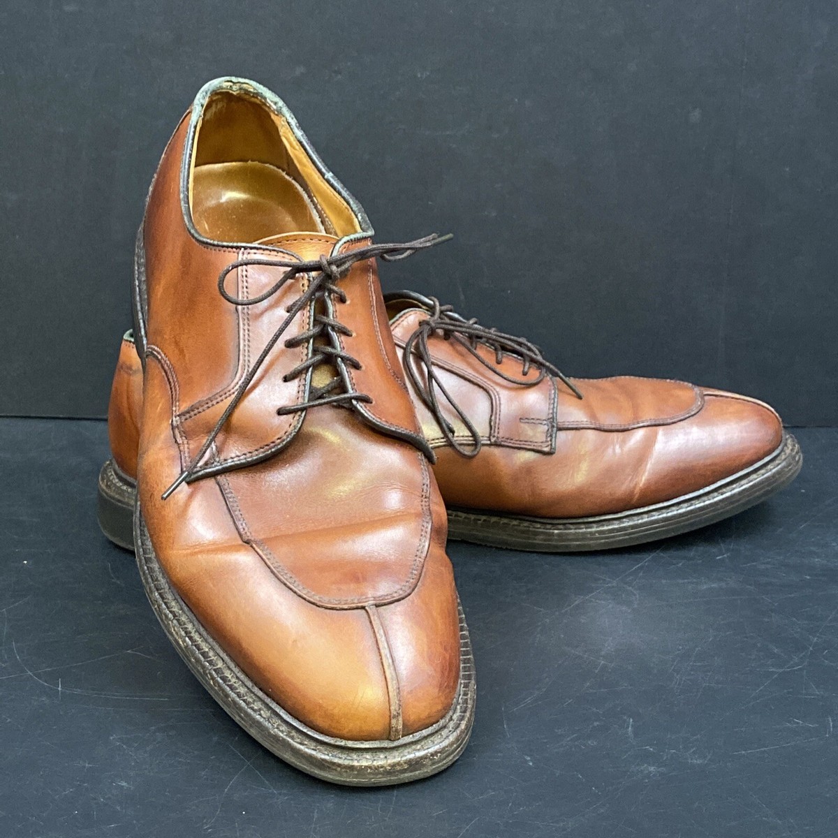 Allen Edmonds Brandywood Split Toe Mid Brown Bradley Mens Size 8 D Allen Edmonds Bradley Men main image 4