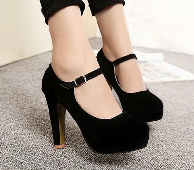 stilettos with platform