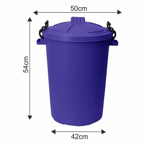 50L Eimer, 20L/40L/70L Flexi Wanne Kunststoff Mülleimer SCHWERLAST Aufbewahrung Küche Garten - Bild 97 von 106