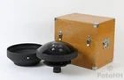 EXTREMELY RARE AND UNIQUE MUSEUM PIECE OF A NIKON NIKKOR FISHEYE 14,3 MM / F 4.0