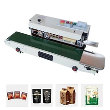 FR-770 Horizontal Continuous Band Sealing Machine Digital Display 110V