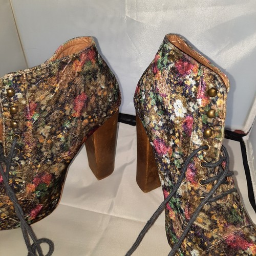Floral platform ankle Boots steve madden - Picture 4 of 6