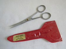 Curved Up Shears Antoine de Paris made from Drop Forged Steel in France 5" -