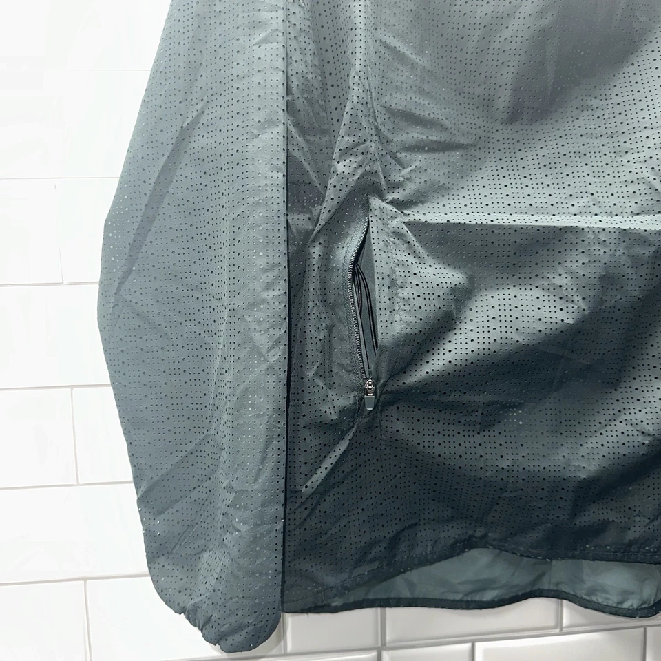 Pullover cortavientos Fabletics para mujer talla XL verde cintura ajustable  Foto 3 de 4