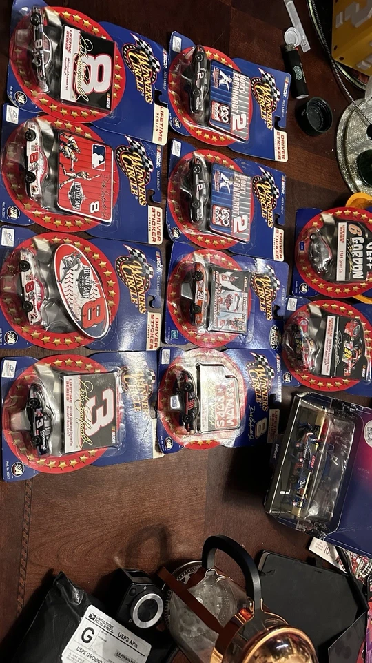 NASCAR Winner Chircle Limited Series Race Car Lot Dale,Dale Jr, Kerry Eernhard - Image 2 of 4