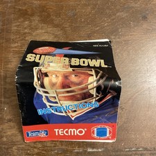 Tecmo Super Bowl Manual Only NES Nintendo