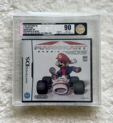Mario Kart DS - Nintendo DS Neu Sealed Graded VGA 90 Gold NTSC-J Japanisch 2005