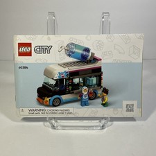 LEGO CITY: Penguin Slushy Van (60384) Manual Instruction Booklet ONLY