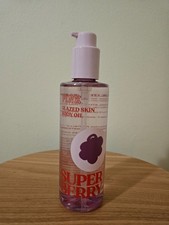 Victoria's Secret Pink Super Berry Glazed Skin Body Oil Moisturizer 8 Fl oz New