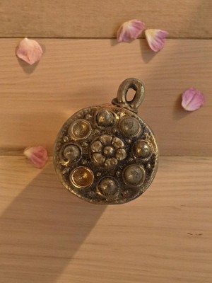 Pendentif Vintage Métal Années 50 - Bijouterie Deadstock - Occasion