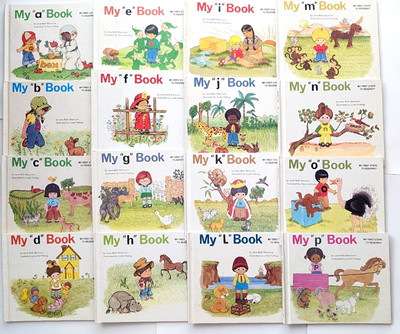 Meine ersten Schritte zum Lesen A-Z Alphabet komplett Vintage Konvolut 1990 + My 1st Bk 
