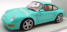 UT Models 1/18 Scale Model Car 27801 - Porsche 993 Coupe - Mint Green