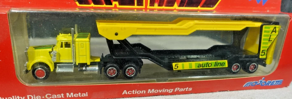 Remolque automático Majorette Super Movers escala HO semi Foto 3 de 3