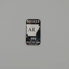 U.S. State Silver bar .999 1ozt Proof - AR/Arkansas - 001025/041785