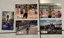 4 cartes et un dépliant de paris Roubaix 2026