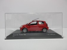 1:43 Minichamps Toyota First Generation Vitz RS Yaris TS Diecast Car Red