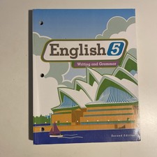 BJU English 5 Writing And Grammar, No Writing