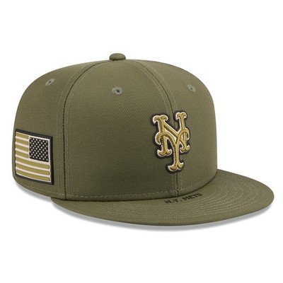 Men's New Era Olive New York Mets 2026 Armed Forces Day 59FIFTY
