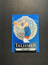 2024-25 Panini Prizm Tallsmen Nikola Jokic 10/175 Blue Wave #7 Nuggets OD65