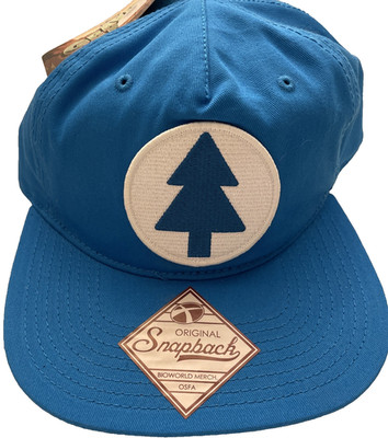 Disney Bioworld Gravity Falls Dipper Pines SnapBack Hat Adult New With Tags
