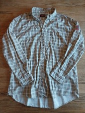 Bulwark Mens 2XL Button Down Long Plaid Flame Resistant FR HRC2 Workwear Button