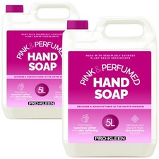 ProKleen Pink Perfumed Soap Wash Liquid Refill Hygienic 10L 2.20 per litre