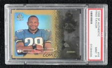 1998 SP Authentic Future Watch 1433/2000 Fred Taylor #16 PSA 9 MINT h8b