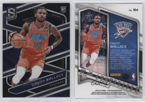 2023-24 Panini Spectra Rookies Cason Wallace #164 Rookie RC