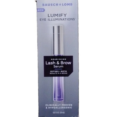 LUMIFY Eye Illuminations Lash & Brow Serum w/ Peptides + Biotin - 0.12 oz