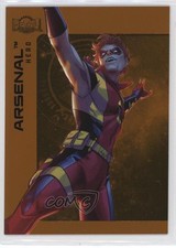 2025 Skybox Metal Universe Batman Orange FX /25 Arsenal #28 02aj
