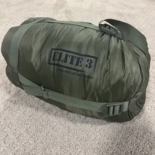 Snugpak Softie Elite 3 Sleeping Bag Olive Drab with Right Zipper 14 to 23 Degree