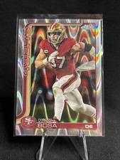 2025 Topps Chrome Football Nick Bosa Ray Wave #264 49ers