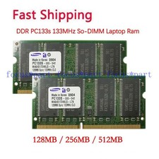 Samsung 128MB 256MB 512MB PC133s 133MHz SD-Ram 144-Pin So-DIMM Laptop Speicher