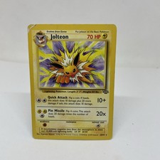 Jolteon 20/64 Rare Jungle Set Pokemon Card - LP
