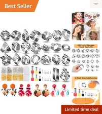 Stainless Steel 705 PCS Polymer Clay Cutters & Accessories for Earring Making