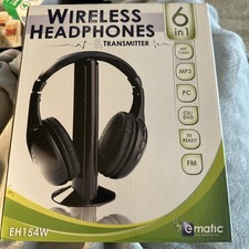 Wireless Headphones Transmitter For Tv Etc  